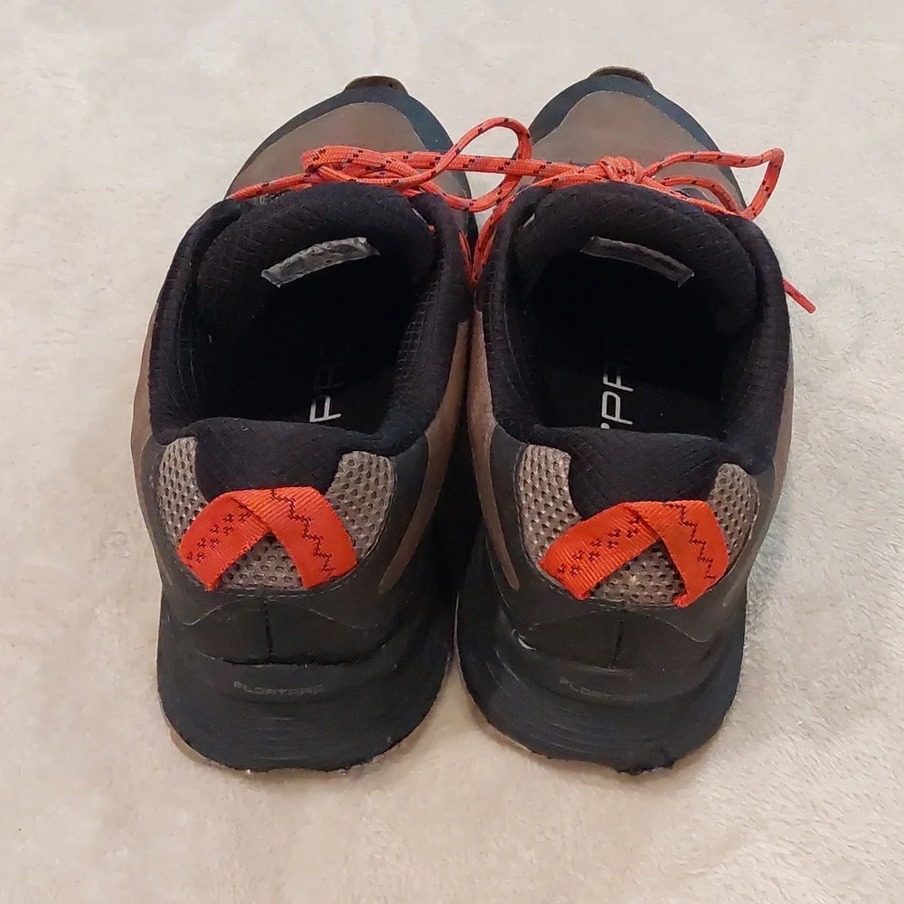 Merrell Men's Moab Speed hiking shoes black & brown with orange laces Sz 10.5 - Picture 4 of 11